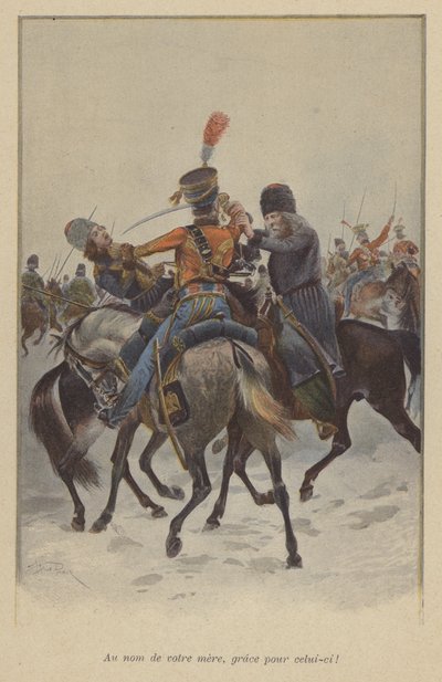 Cavalry Engagement During Napoleon